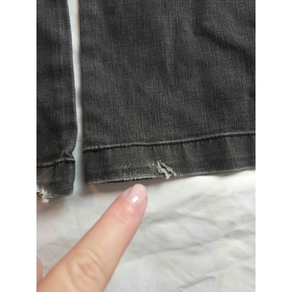 Talbots Signature Boot Jeans Womens Size 6/28 Black Denim Casual Y2K 90s Pockets - Picture 7 of 8